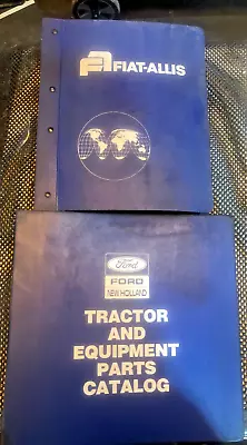 2 Lot - Vintage Ford NH Tractor Service  Part & FIAT-ALLIS Parts Manuals • $12.50