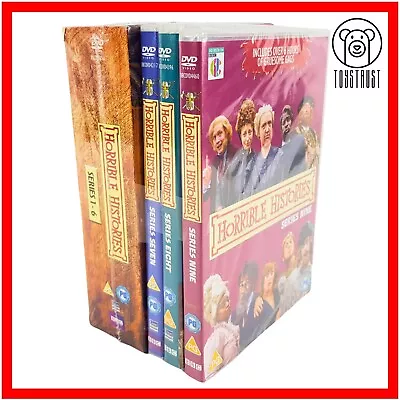 Horrible Histories Complete DVD Collection Box Set Series 1-9 Region 2 BBC • £69.99