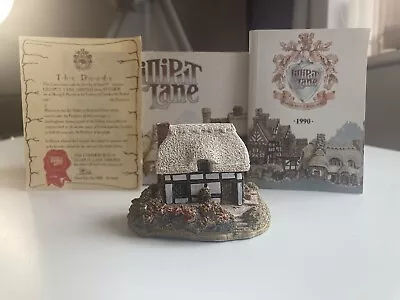 Lilliput Lane River View Cottage 1987 English Collection Boxed Certificate Deed • £14.99