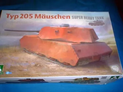 Takom 1/35 Scale Wwii Super Heavy Tank Typ 205 Mauschen • £31