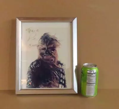 Framed Star Wars Chewbacca Peter Mayhew Signed Autograph • $59.02