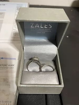Zales Diamond Bridal Set • $800