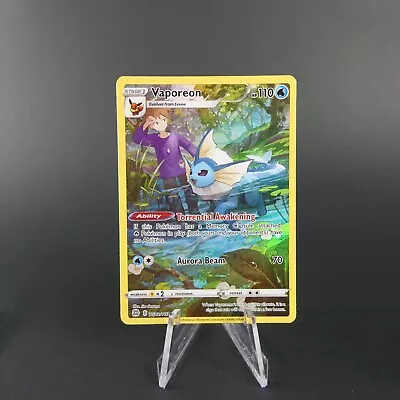 Vaporeon TG02/TG30 Full Art Ultra Rare Card Pokémon Brilliant Stars - NM • $5.29