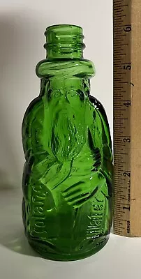 ORIGINAL 1920's POLAND SPRING WATER MOSES GREEN GLASS BOTTLE RARE ONE CUP 6  • $99