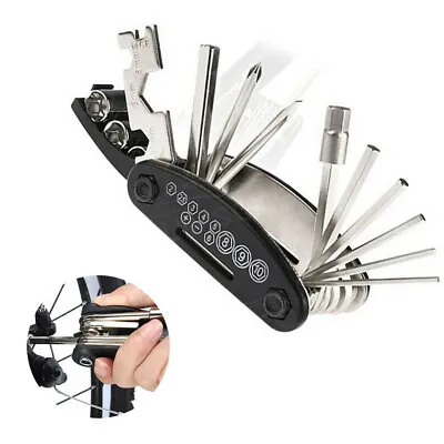 $19.24 • Buy Accessories Combine Motorcycle Bike Repair Tool Allen Key Hex Socket Wrench Kits