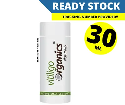 Vitiligo Organics For White Spots Skin Repair RePigmentation Repacked - 30 Ml • $63.90