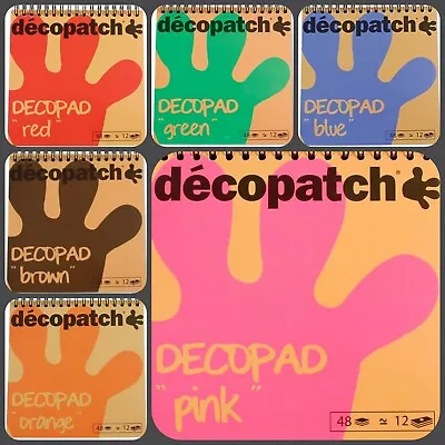 £8.96 • Buy Decopatch Decopads - Paper Packs For Decoupage Crafts , 48 Sheets