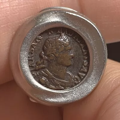 $18.55 • Buy Vintage Ben Amun Cameo Metal Brown  Single Clip Earring !!! Hadrian Roman