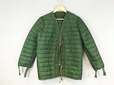 Military Liner Quilted Padded Parka Jacket Army Green - S M L XL • $47.99