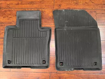 OEM Volvo 32357420 LH & 32357415 RH Rubber Floor Mats Black For  Volvo Free-Ship • $39.99