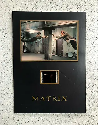 The Matrix (Keanu Reeves) Senitype Film Cell - Gold Edition/Limited Edition • £6.95