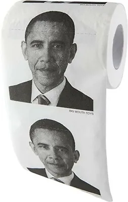 President Barack Obama Toilet Paper Roll 2Ply 250 Sheets Gag Gift Funny USA NEW • $6.99