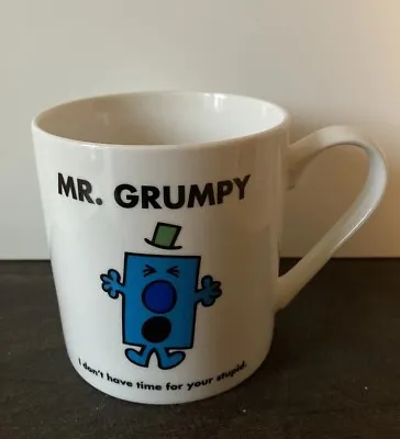 Mr Grumpy - Mr Men & Little Miss Tea/Coffee Mug Thoip Roger Hargreaves 2016 • £6.99