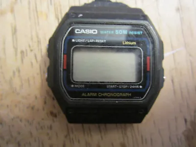 Old Casio W-10 415 LCD Watch Vintage Casio Watch Old Japan Watch Old Casio W-10 • $29.99
