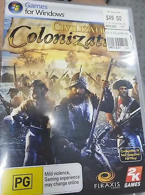 Sid Meier's Civilization IV Colonization (PC 2008) • $11