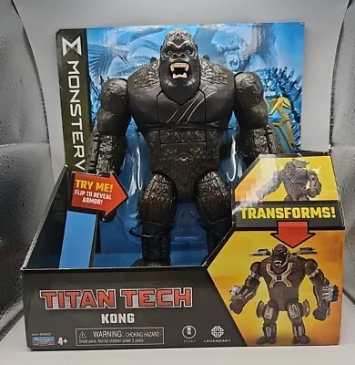 New 2022 King Kong Titan Tech Monsterverse Transforms 8 In Playmates • $23.95