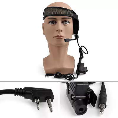 1xHD01 Z Tactical Bowman Elite II Headset U94PTT For Kenwood Rd Walkie-Talkie UK • £22.79