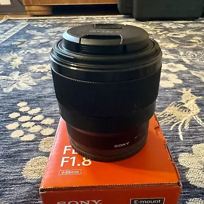 Sony E-Mount FE 50mm F/1.8 Full Frame Lens • $170