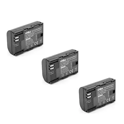 3x BATTERY 1300mAh + CHIP For Canon BG-E6 LP-E6N • £51.60