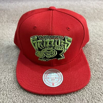 Mitchell & Ness Memphis Grizzlies Reverse Grinch Adjustable Snapback Hat Cap • $22.99