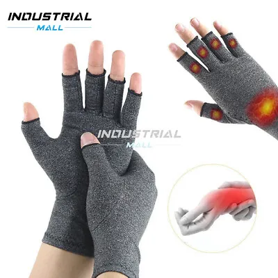 1 Pair Half Finger Gloves Thermal Fingerless Gloves Warm Winter For Men Womens • $7.99