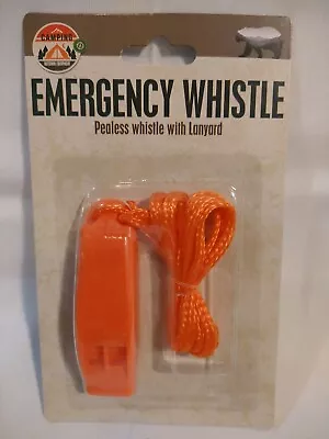Emergency Whistles With Lanyard- Extremely Loud Safety Whistle Pealess Sporting  • $3.99