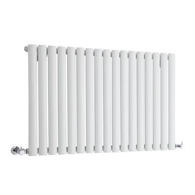 £139 • Buy Milano Aruba White Horizontal Designer Radiator 635mm X 1000mm E4