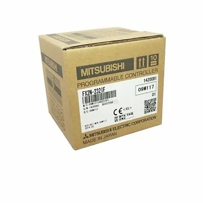 1Pc New Mitsubishi Melsec Plc FX2N-232-IF ( FX2N232IF ) Rl • £267.12