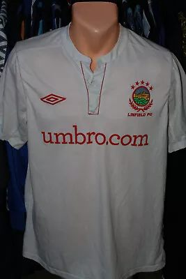 Linfield Fc Northern Ireland Nifl Premiership Umbro 2012/2013 Away Jersey Shirt • £11.99