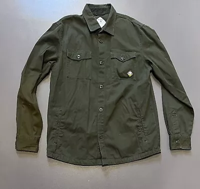 Barbour Beacon Military  OD Green Over Shirt  / Chore Jacket M - L  42  - 44  • £60