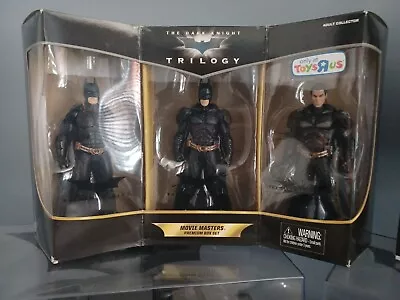 Dark Knight Trilogy Movie Masters Premium Box Set | Toys R Us | Mattel 2013 NIP • $69.99