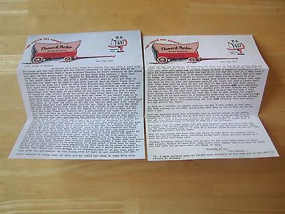 Letter From Colonel Parker To Elvis & Vernon Presley 1959 - Reproduction • $15.99