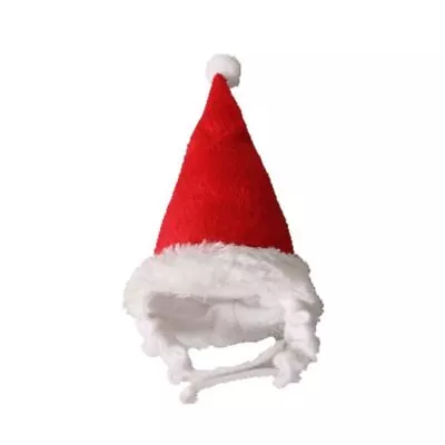 Christmas Hamster Santa Claus Hat Costume Hat Decoration For Small Pet • £6.61