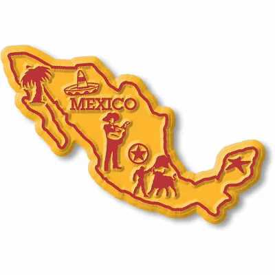 Mexico Map Magnet By Classic Magnets • $5.99