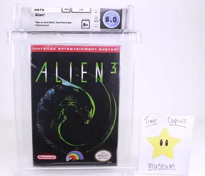 Alien 3 III Brand New Nintendo NES Factory Sealed VGA WATA Grade 8.0 B+ NIB • $299.99