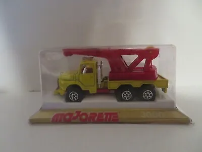 Majorette 3011 Series Crane Truck Red/Yellow NIP • $20