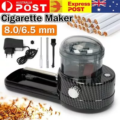 Electric Automatic Cigarette Maker Rolling Tobacco Roller Injector Tube Machine • $44.79