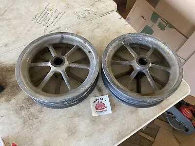 15”x3.5” Amercian Racing Ford Spindle Mount Magnesium Spoke Wheels Dragster • $1600