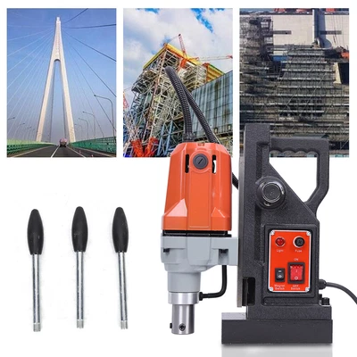 $134.90 • Buy High Speed Magnetic Drill Presses 50mm 2700 LBS 12-40mm Metal Mag Annular Drill