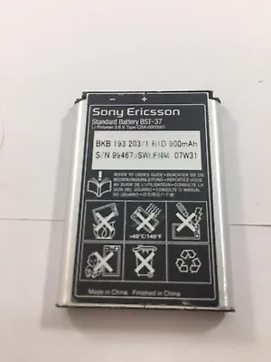 Genuine Original Sony BST-37 Phone Battery W800i W810i K750i K610i K600 W550i • £5.99