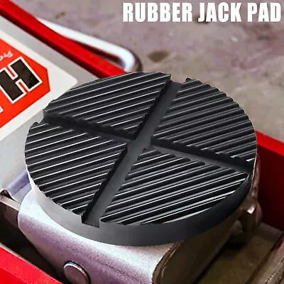Jack Rubber Pad Adapter Pinch Weld Trolley Cross Slotted Floor 3 Ton Universal • $10.22