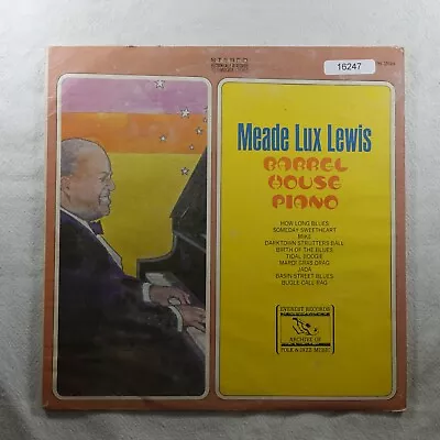 Meade Lux Lewis Barrel House Piano   Record Album Vinyl LP • $5.77