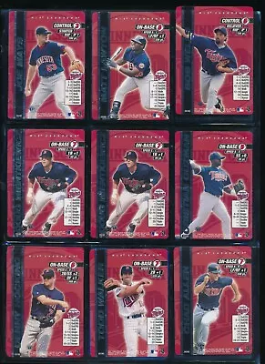 Lot (10) 2000 MLB Showdown Twins #256 255 254 262 250 251 261 248 (HM24) SWSW6 • $8