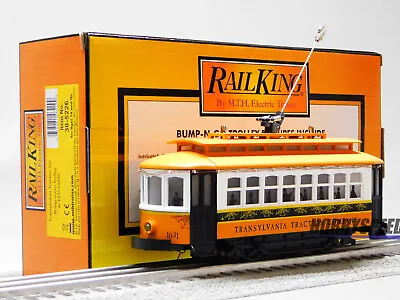 Mth Railking Transylvania Traction Bump N Go Trolley W/ Leds O Gauge 30-5226 New • $108.84