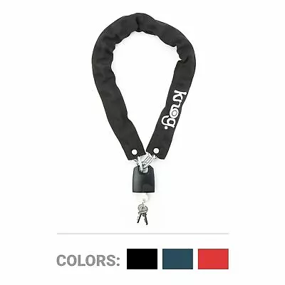 $24.64 • Buy KNOG - Straight Jacket Skinny - Nylon Cover Bicycle, Premium Quality Chain Lock