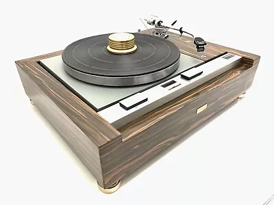 Thorens Td 125 Turntable Sme 3009 Accuphase Cable Rosewood Wood Case Good Look • $5235.91