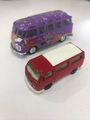 Red And White Vintage Matchbox VW Kombi Van Maisto Vw Van • $25