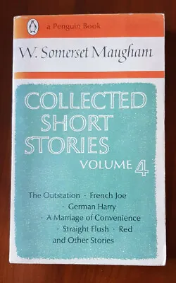 £4 • Buy Collected Short Stories Volume 4 (W. Somerset Maugham - 1969) Penguin