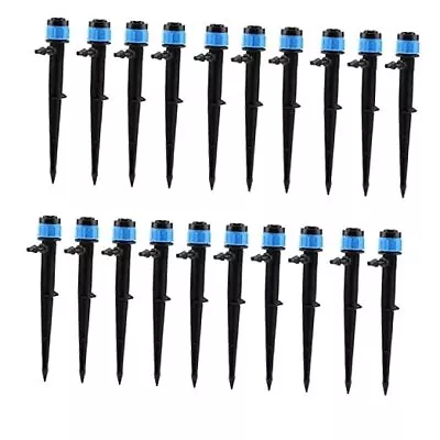 25 Pack Irrigation Drippers Adjustable 360 Degree Full Circle Pattern Water  • $12.51