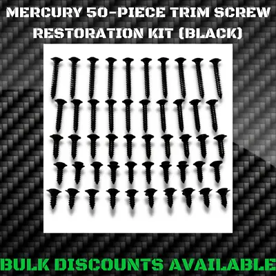 1960+ Mercury Comet Interior Dash Bezel Grille Exterior Molding Trim SCREW KIT  • $21.66